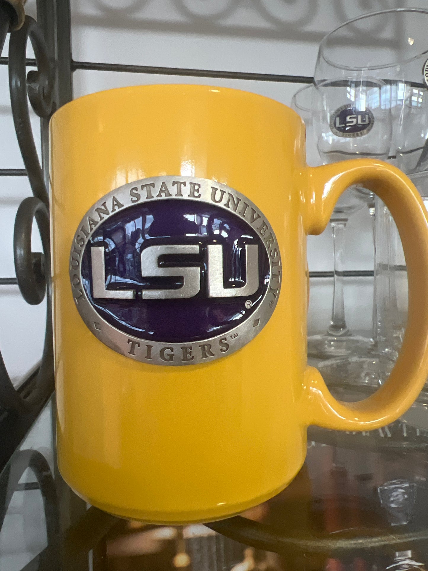 LSU Yellow Coffee Mug