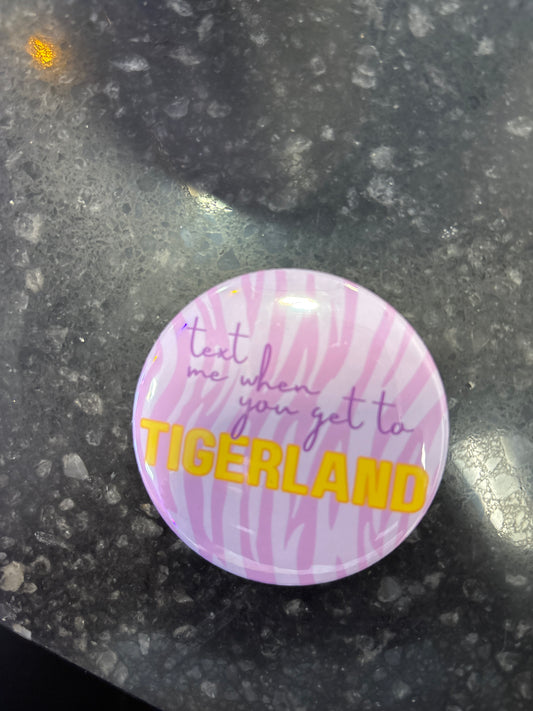 Lsu Tigerland Button