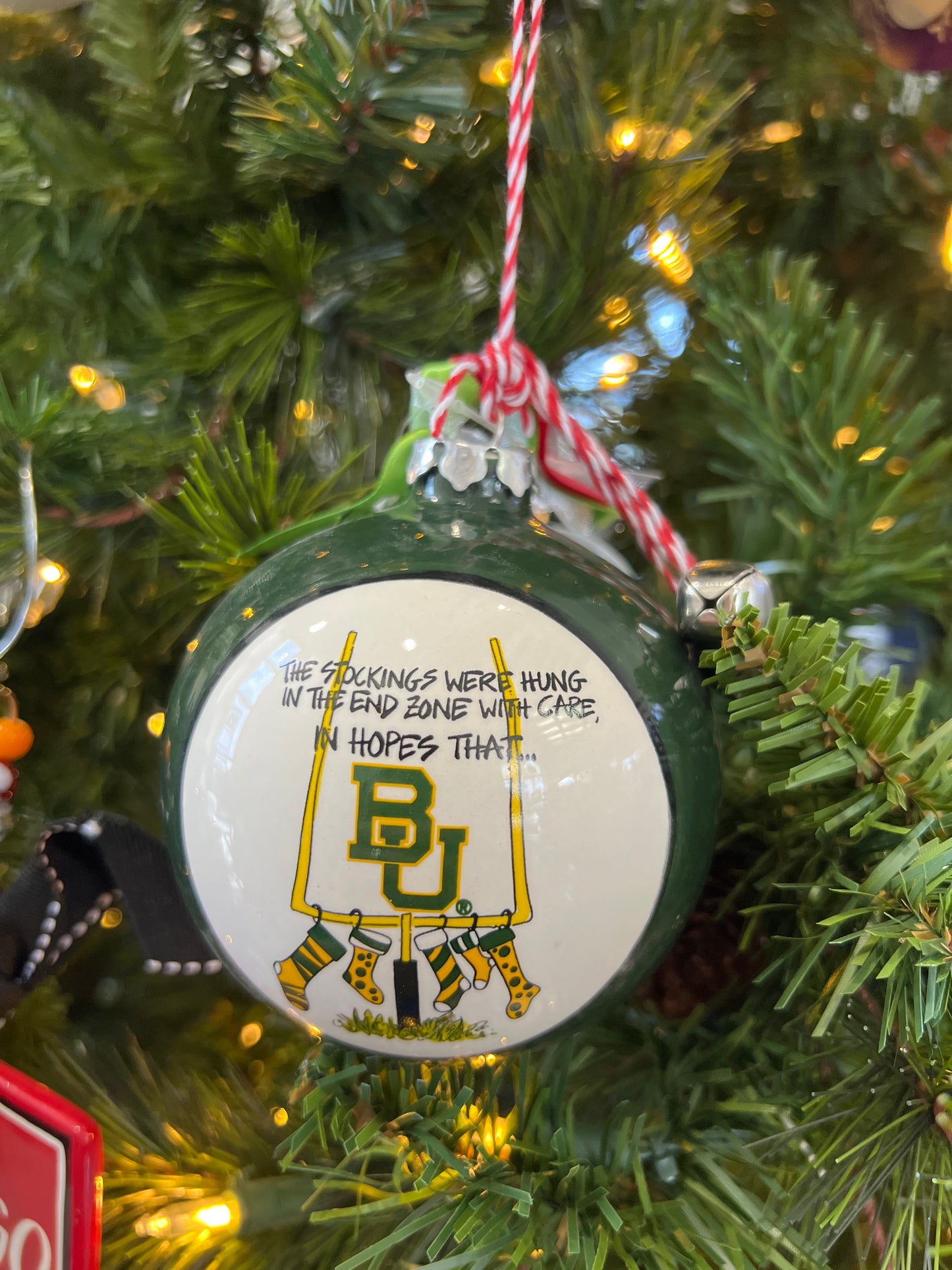 Baylor Stocking Ornament