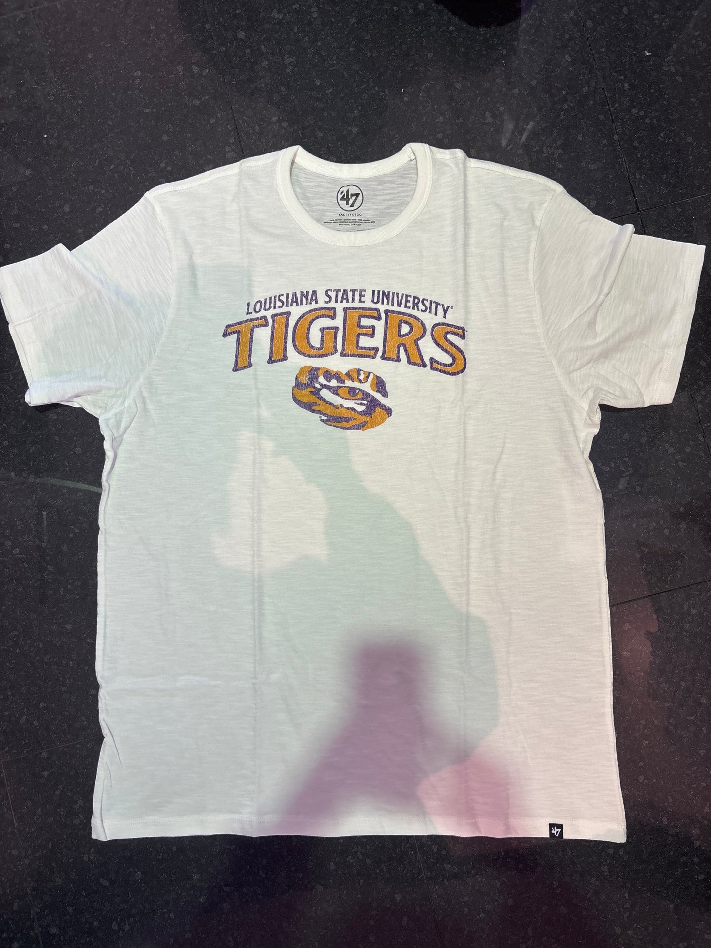 White Wash LSU Tee