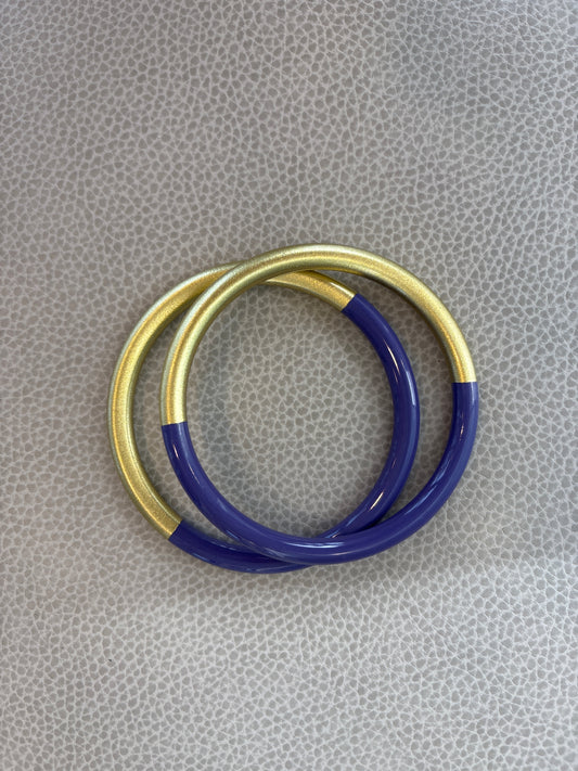 Purple And Gold Bangle