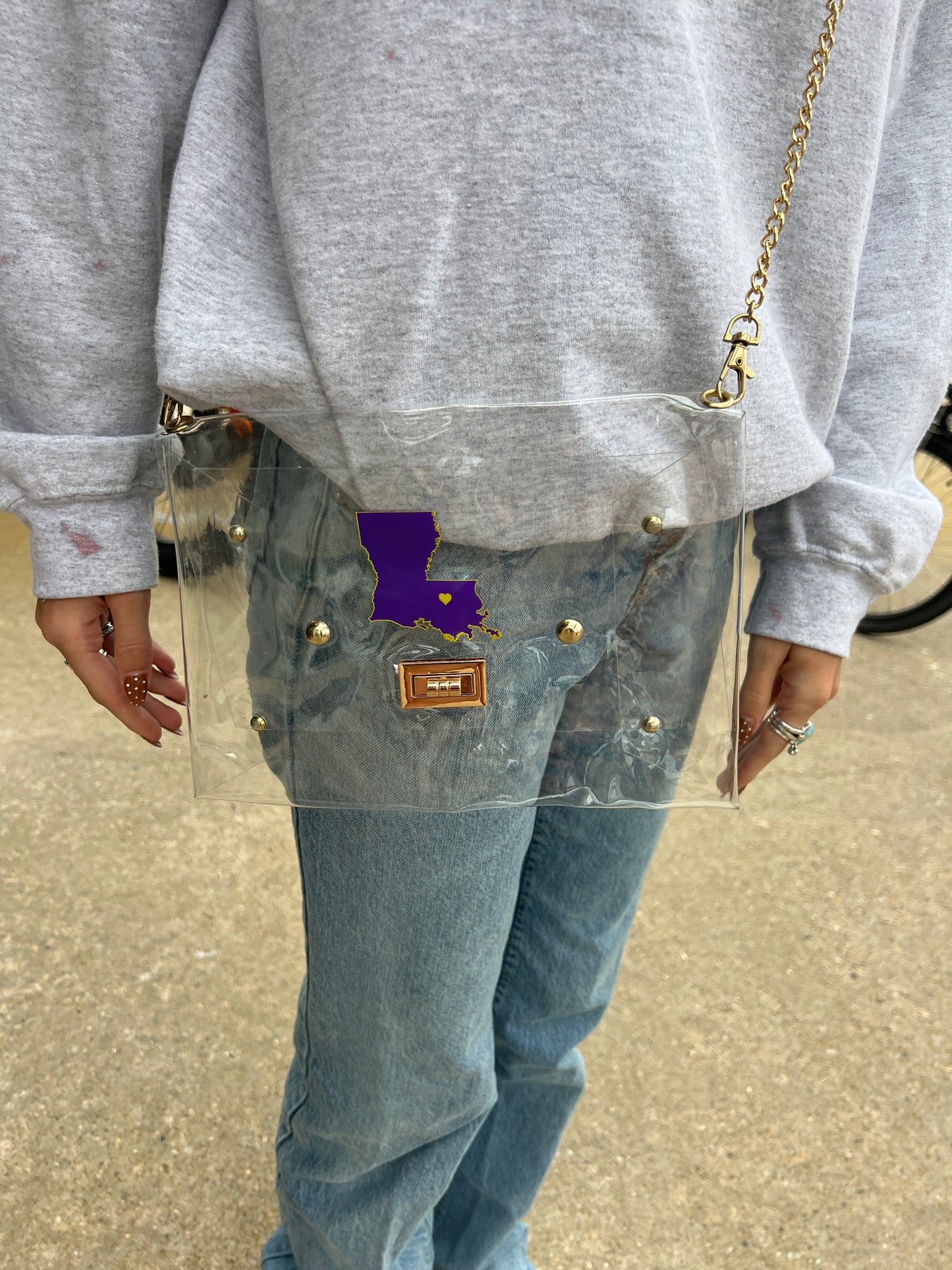 Louisiana Clear Purse