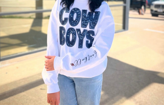 Dallas Cowboy Crewnick Sweatshirt