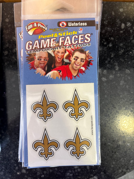 Saints Face Tattoos