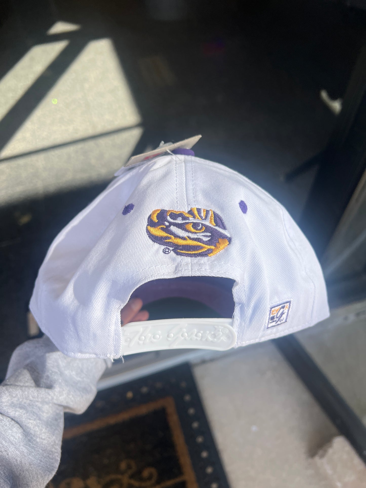 White Geaux Tigers Cap