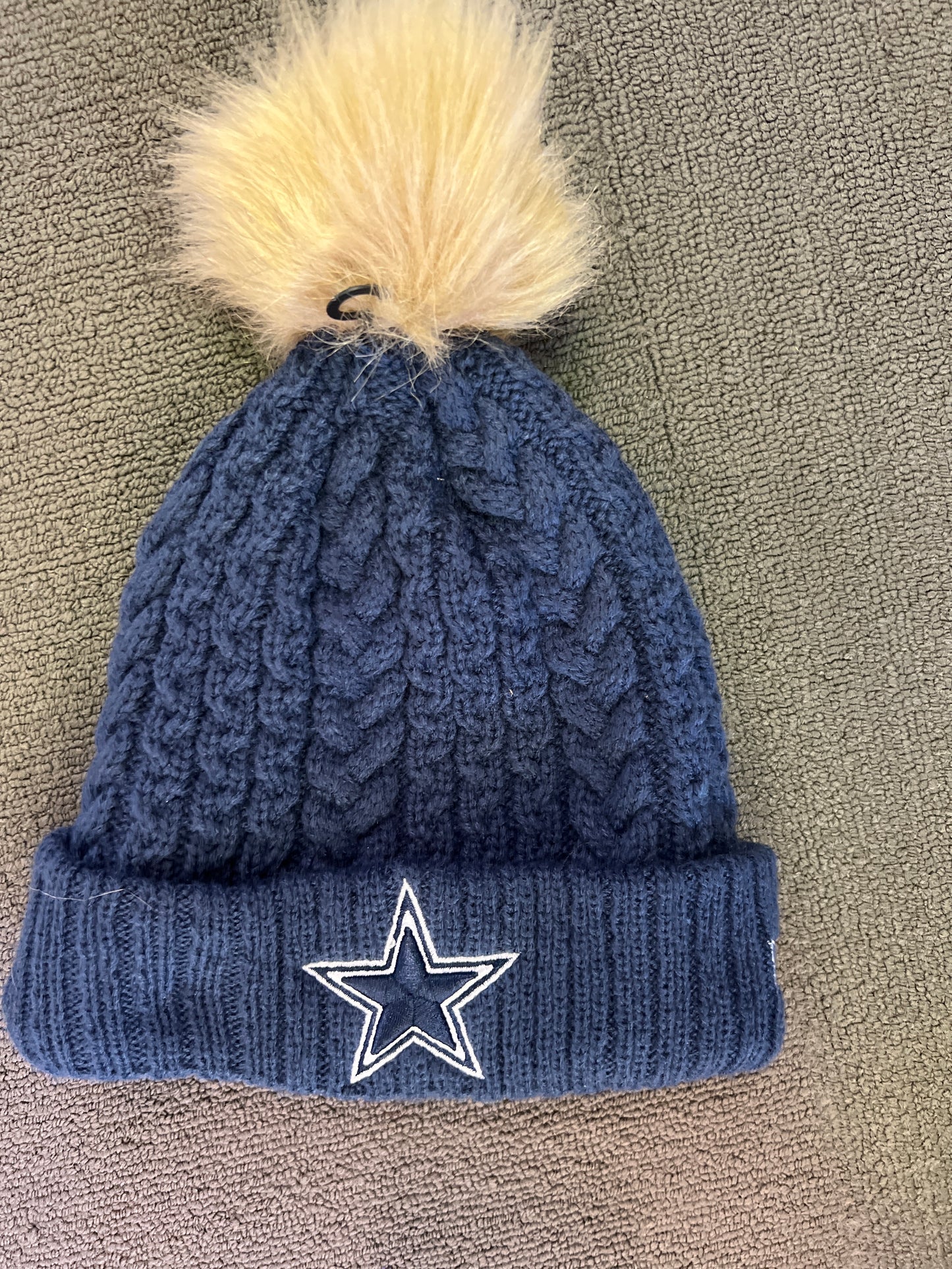 Cowboys Blue Beanie