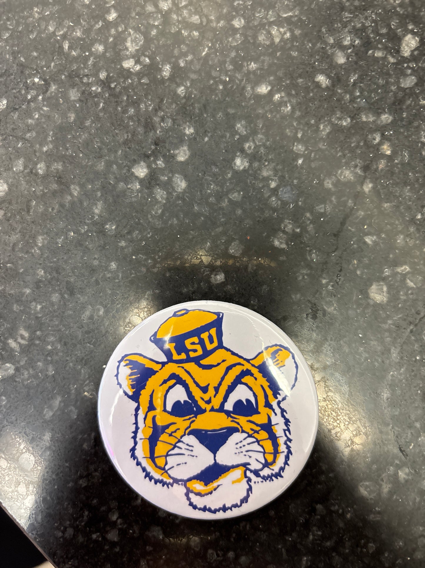 Lsu Retro Mike Button