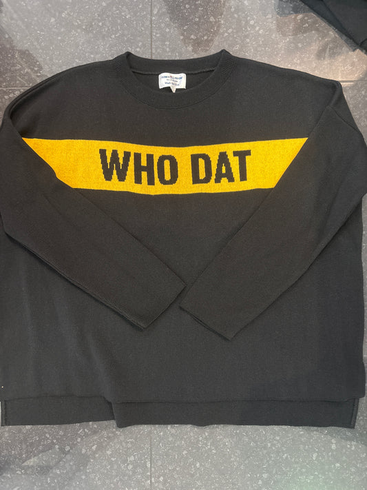 Who Dat Sweater