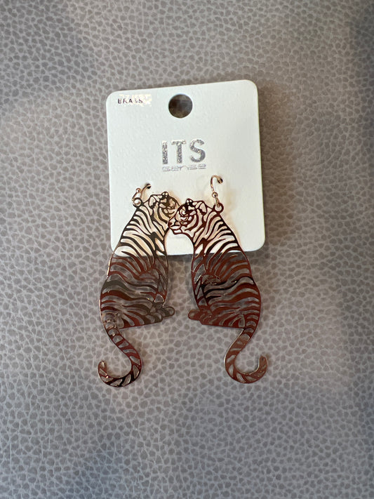 Tiger Earrings