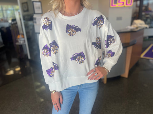 LSU Cheer Sweatshirt