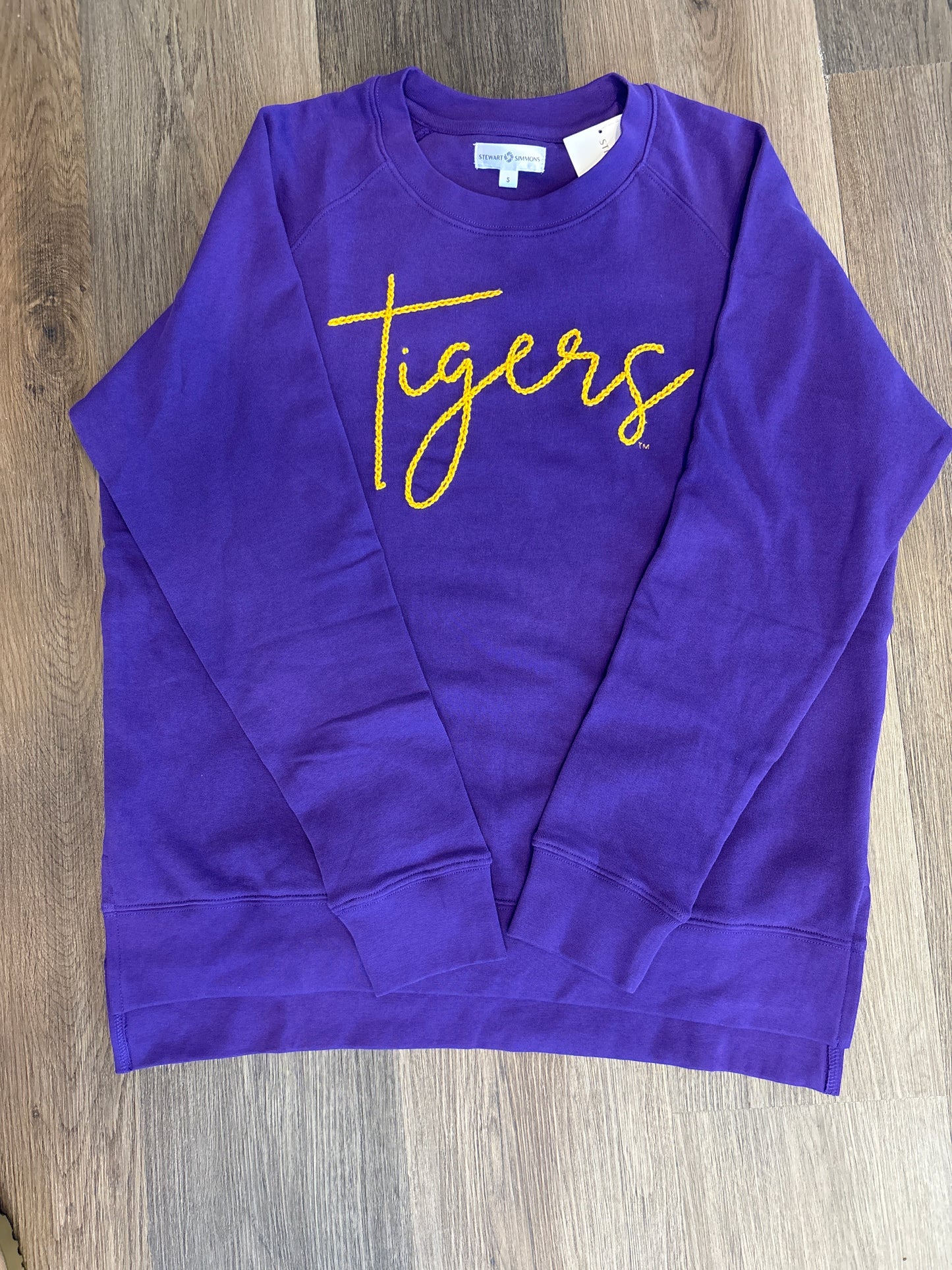 Tigers Embroidered Sweatshirt