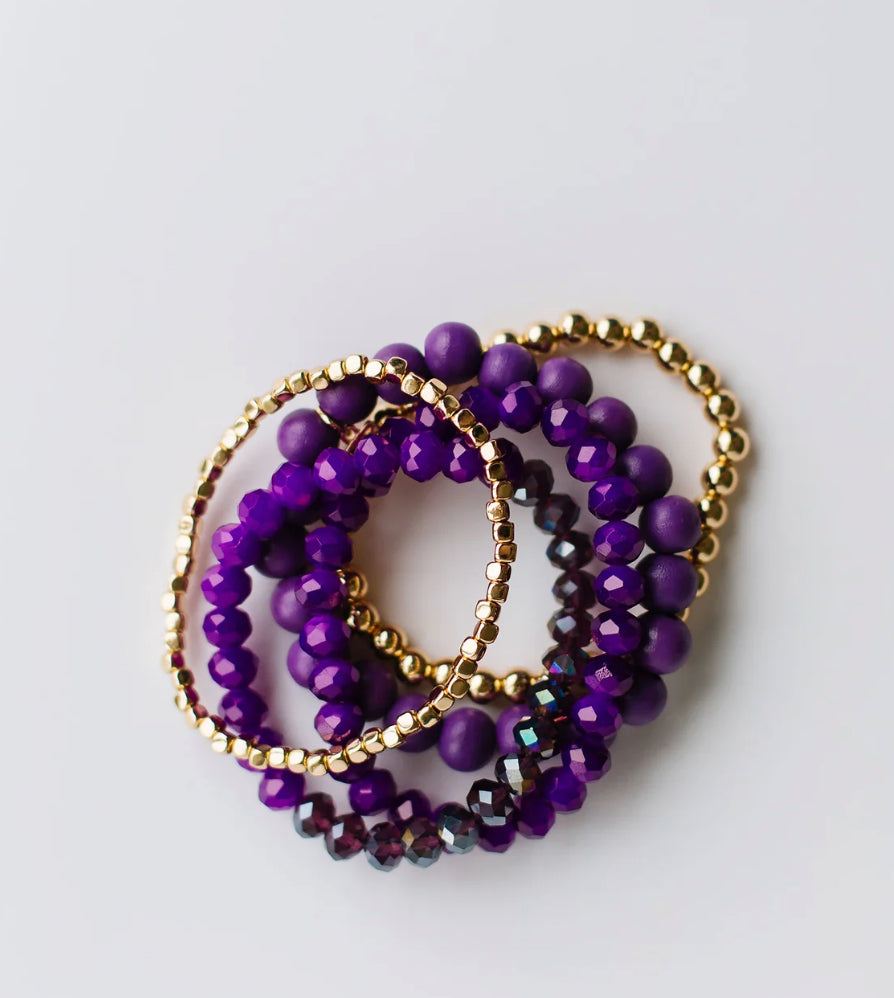 Mandy Purple Bracelet