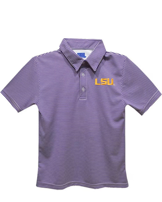 Youth Striped Polo