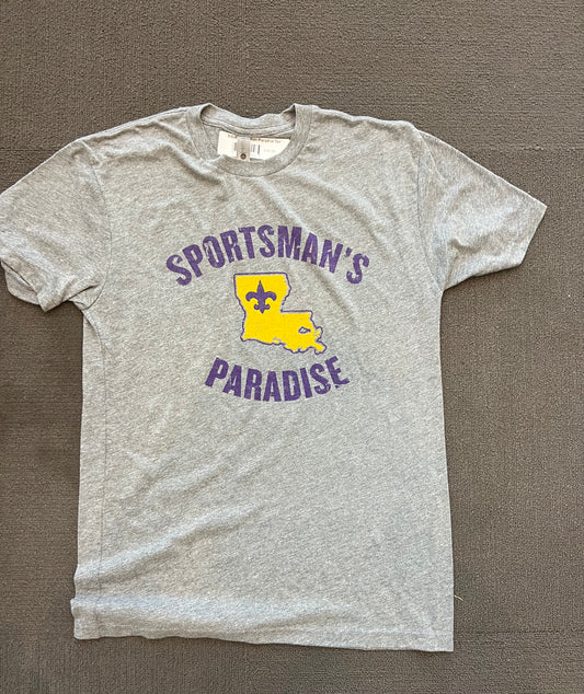 Adult Sportsman Paradise LSU T-Shirt