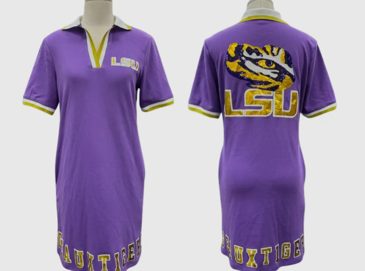 LSU Club Dress