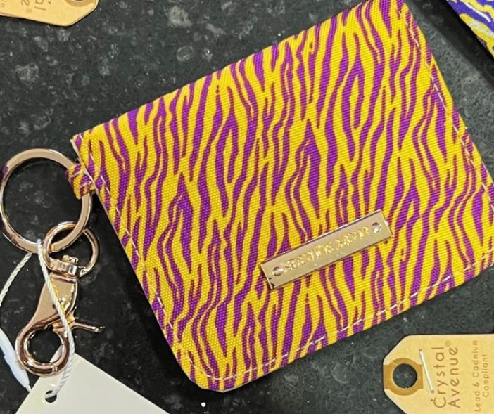 Tiger Striped Card Wallet