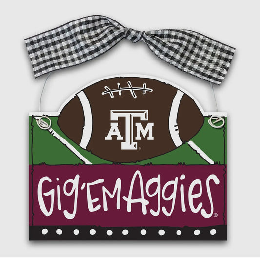 Texas A&M Football Ornament