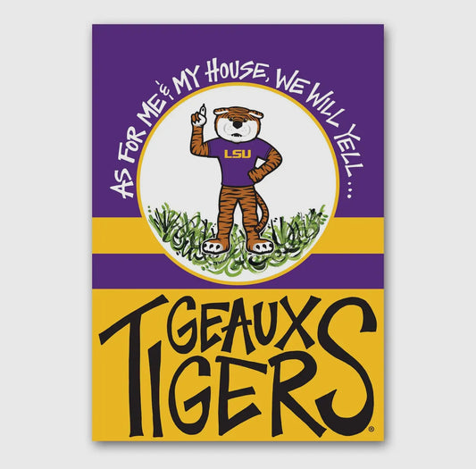 LSU Tigers House Flag