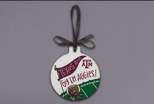 Texas A&M Stone Ornament