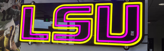 LSU Neon Sign