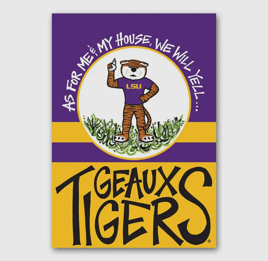 Mike The Tiger House Flag