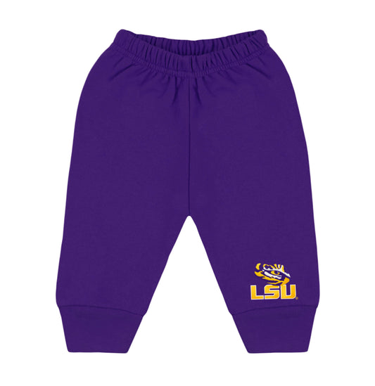 Toddlers LSU Purple Sweatpants