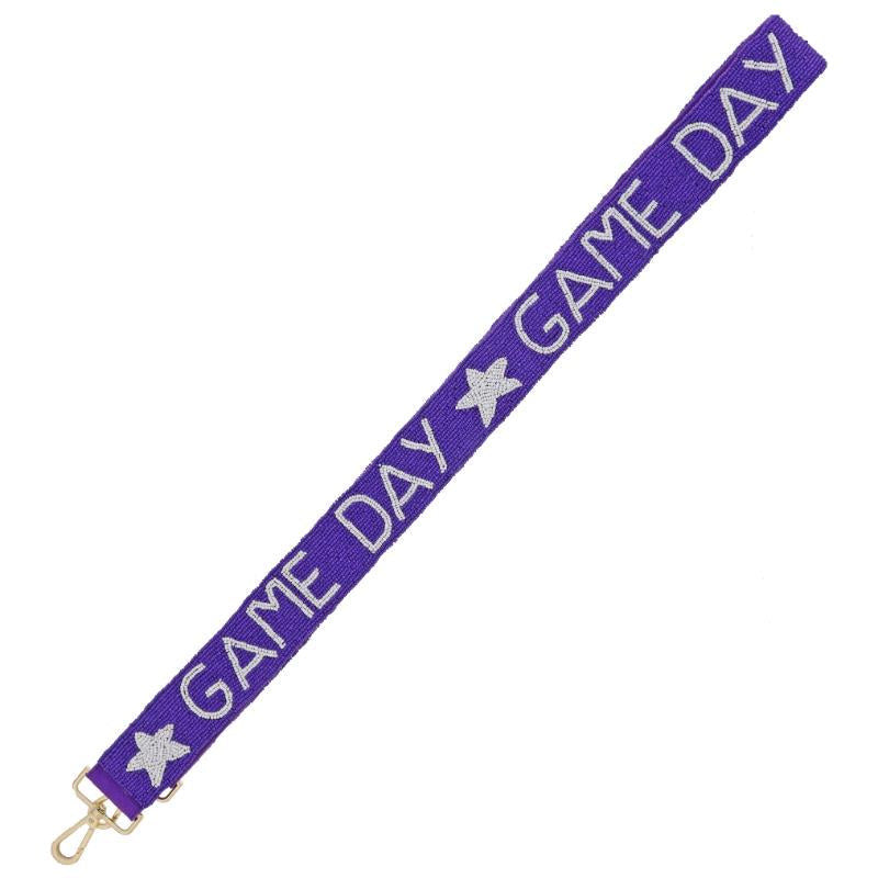 GAME DAY beaded Purse Strap