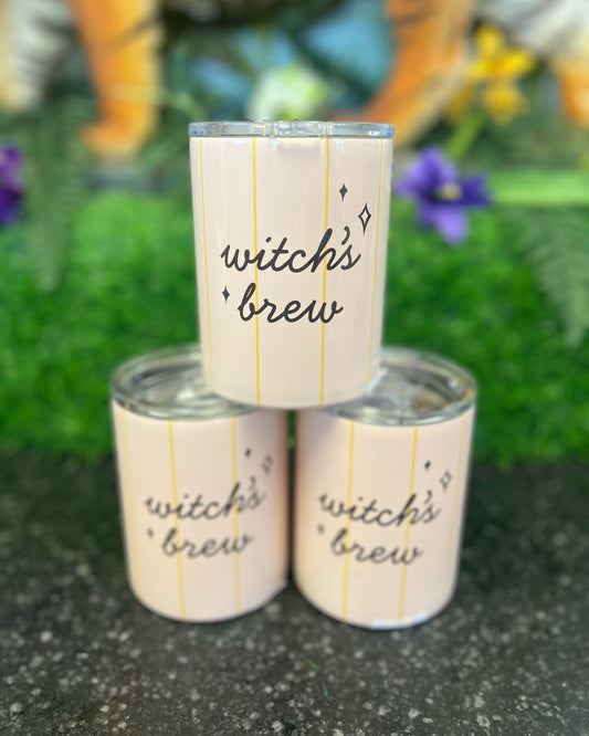 12oz Ss Tumbler Witch