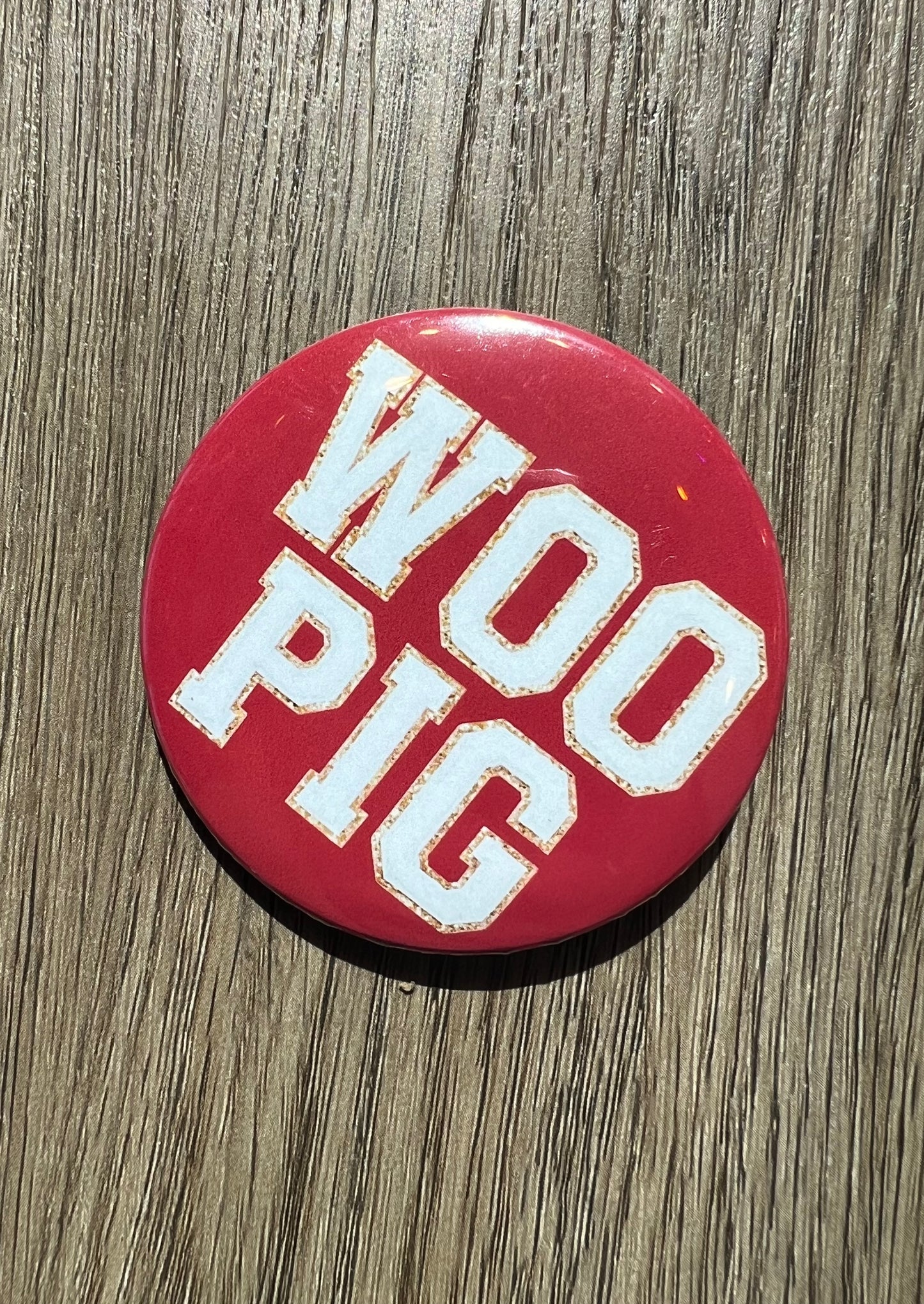 Arkansas Woo Pig Button