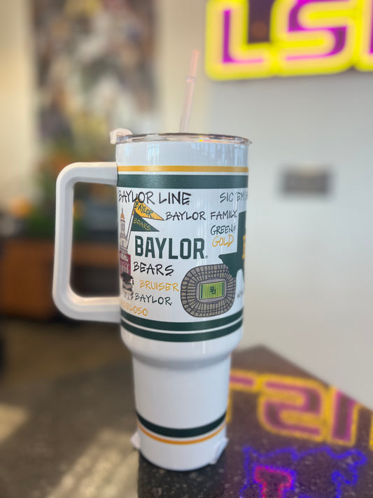 Baylor Icon 40 Oz Tumbler