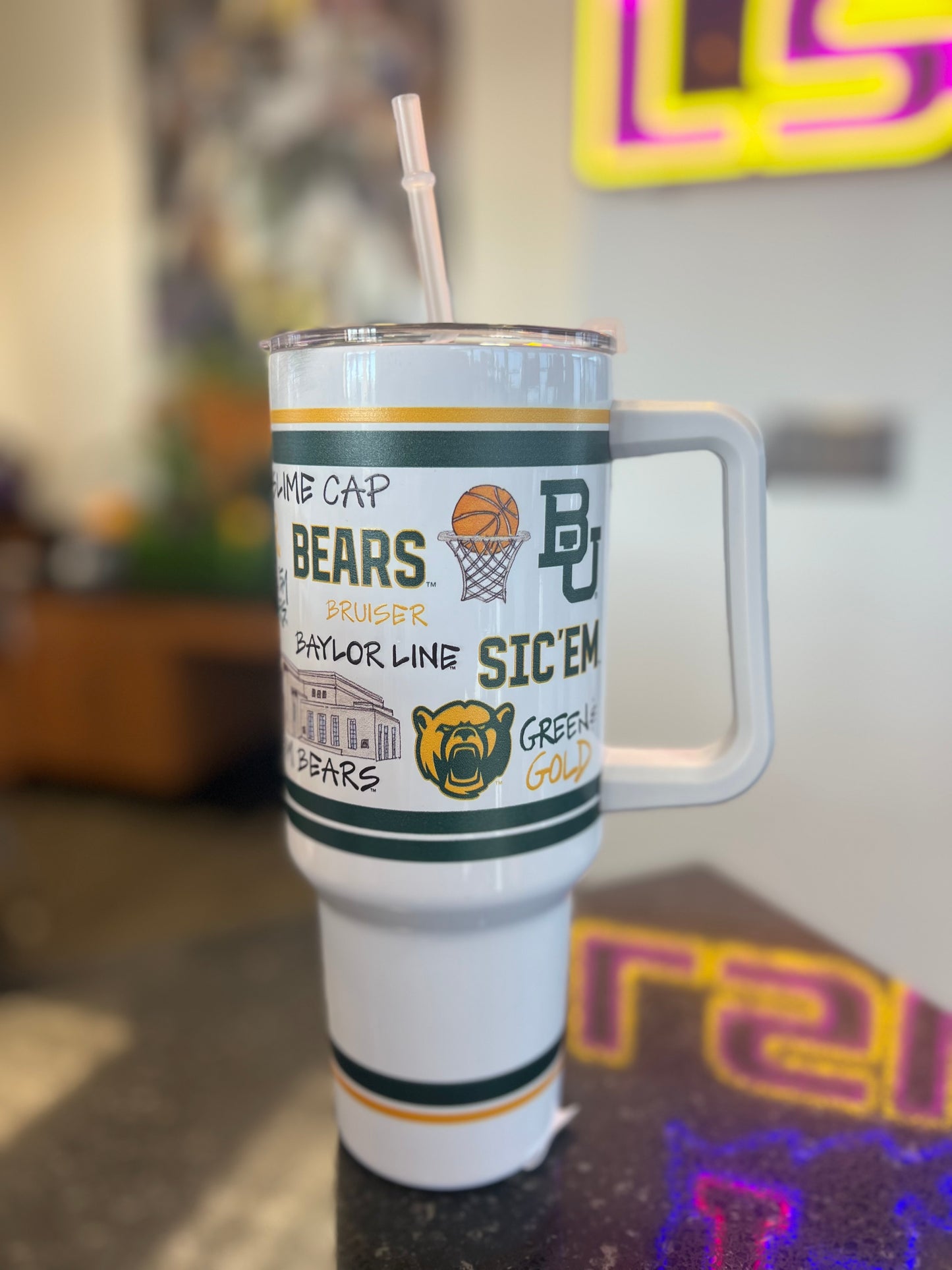 Baylor Icon 40 Oz Tumbler