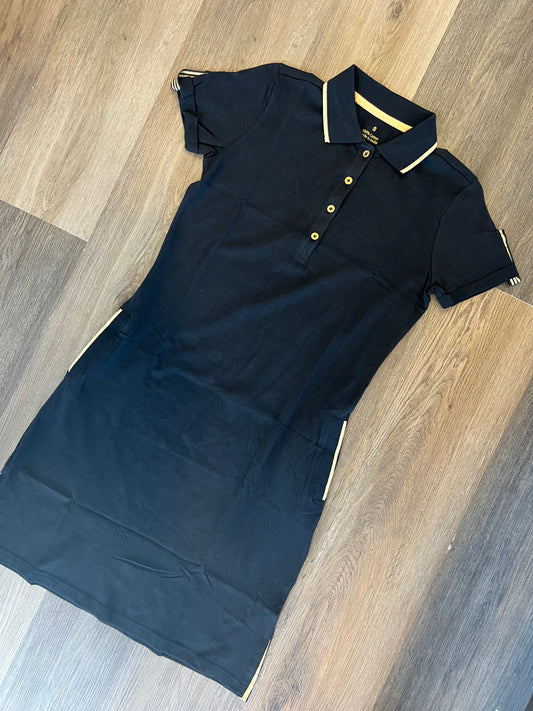 Black And Gold Lurex Dress