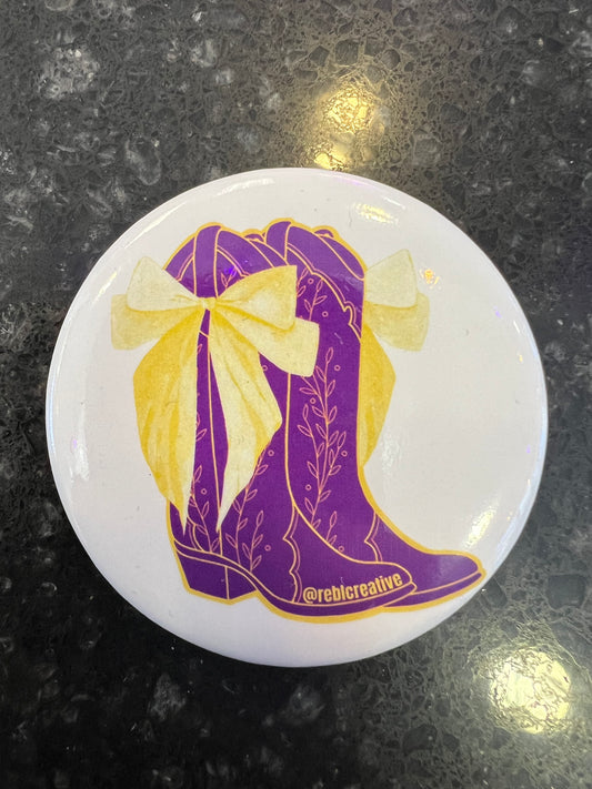 Cowboy Boots Pin