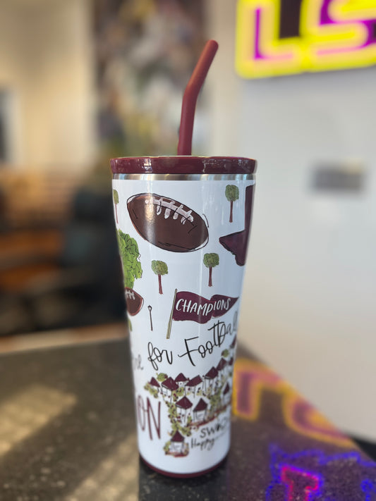 College Station Straw Tumbler