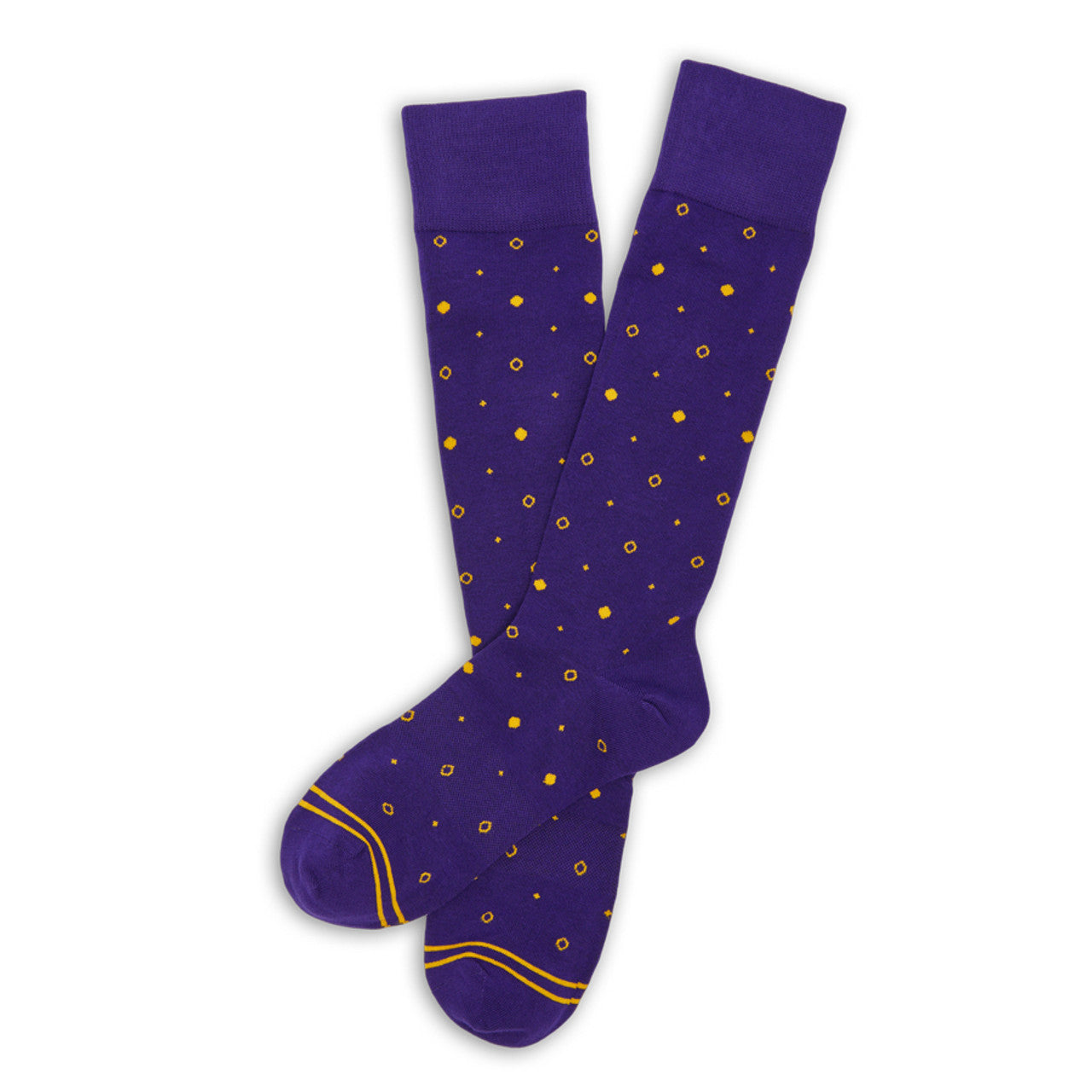 Dead Sox Purple Gold Dots