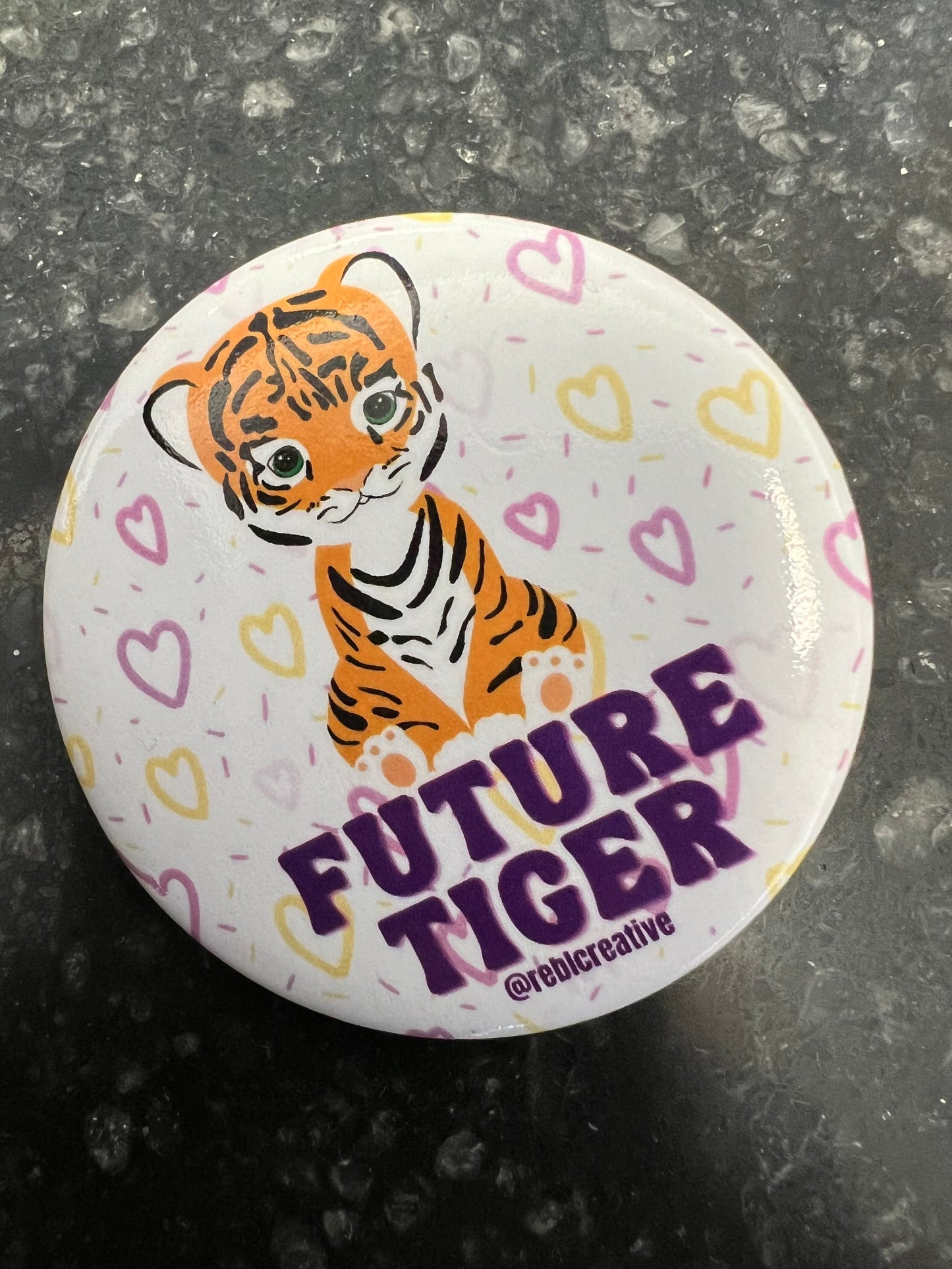 Future Tiger Pin