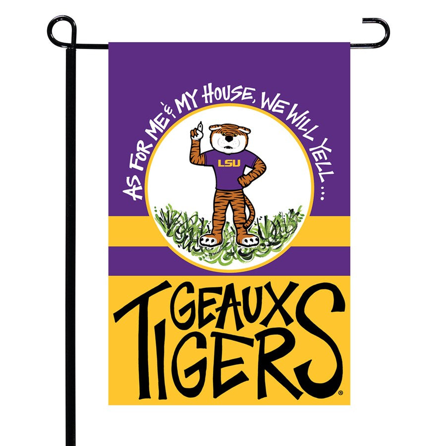 Geaux Tigers Garden Flag