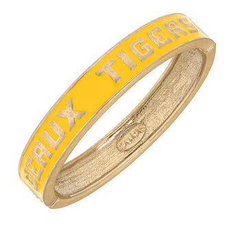 Hinge Geaux Tigers Cuff Gold