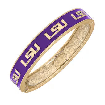 Hinge LSU Purple Cuff