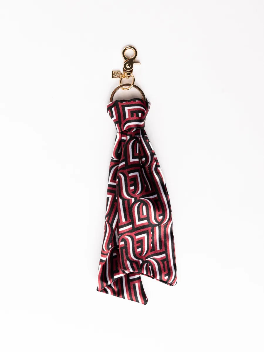 Keychain Red And Black Touchdown