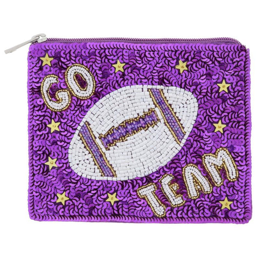 Go Team Purple Pouch