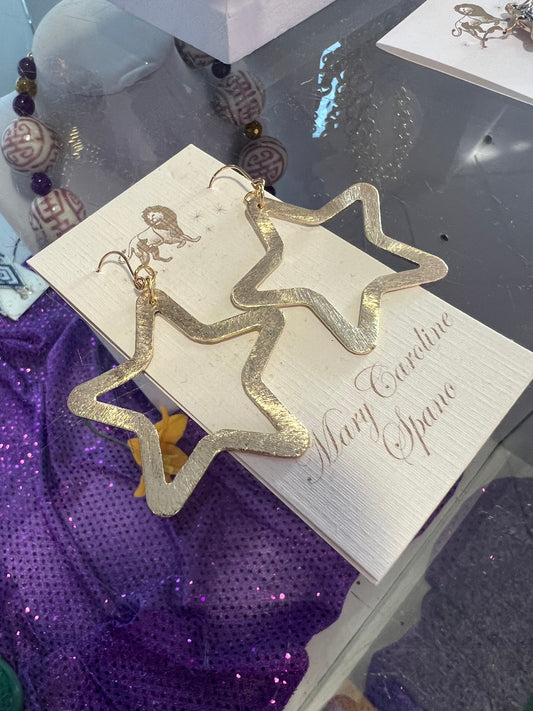 Gold Star Earrings MCS